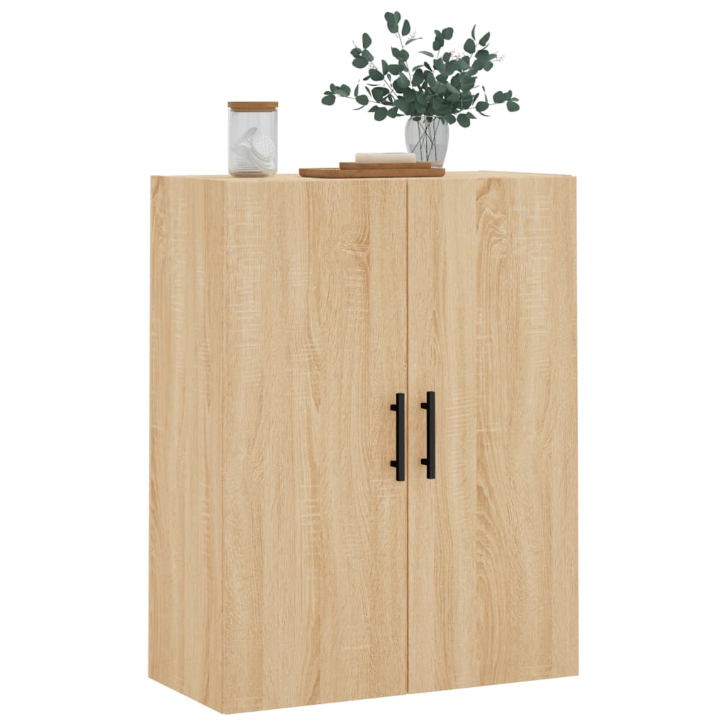 Wandschrank Sonoma-Eiche 69,5x34x90 cm