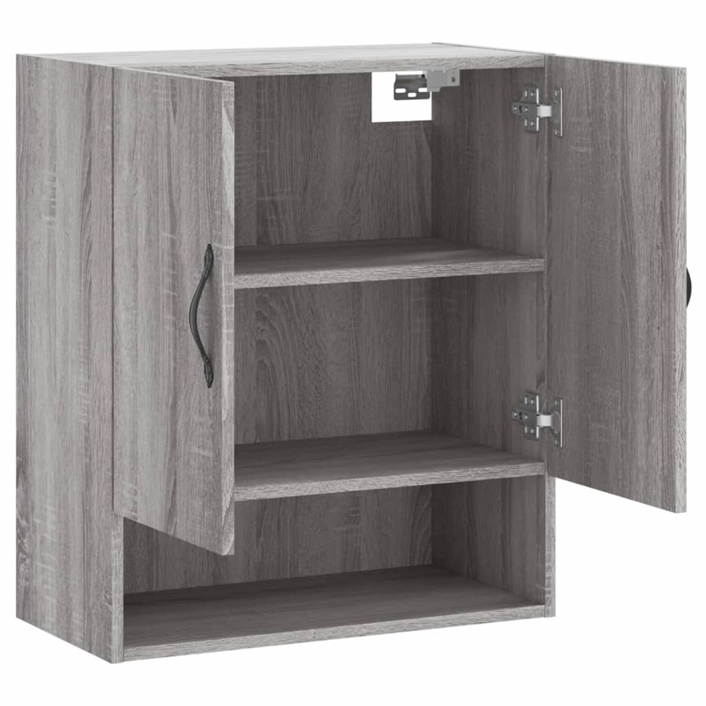 Wandschrank Grau Sonoma 60x31x70 cm Holzwerkstoff