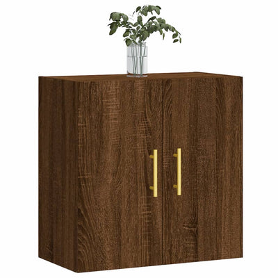 Wandschrank Braun Eichen-Optik 60x31x60 cm Holzwerkstoff