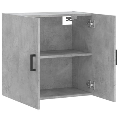 Wandschrank Betongrau 60x31x60 cm Holzwerkstoff