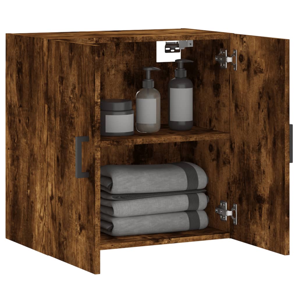 Wandschrank Räuchereiche 60x31x60 cm Holzwerkstoff