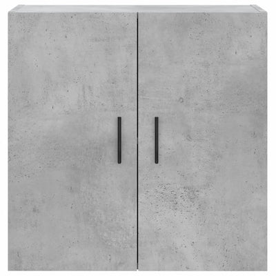 Wandschrank Betongrau 60x31x60 cm Holzwerkstoff