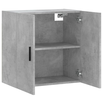 Wandschrank Betongrau 60x31x60 cm Holzwerkstoff