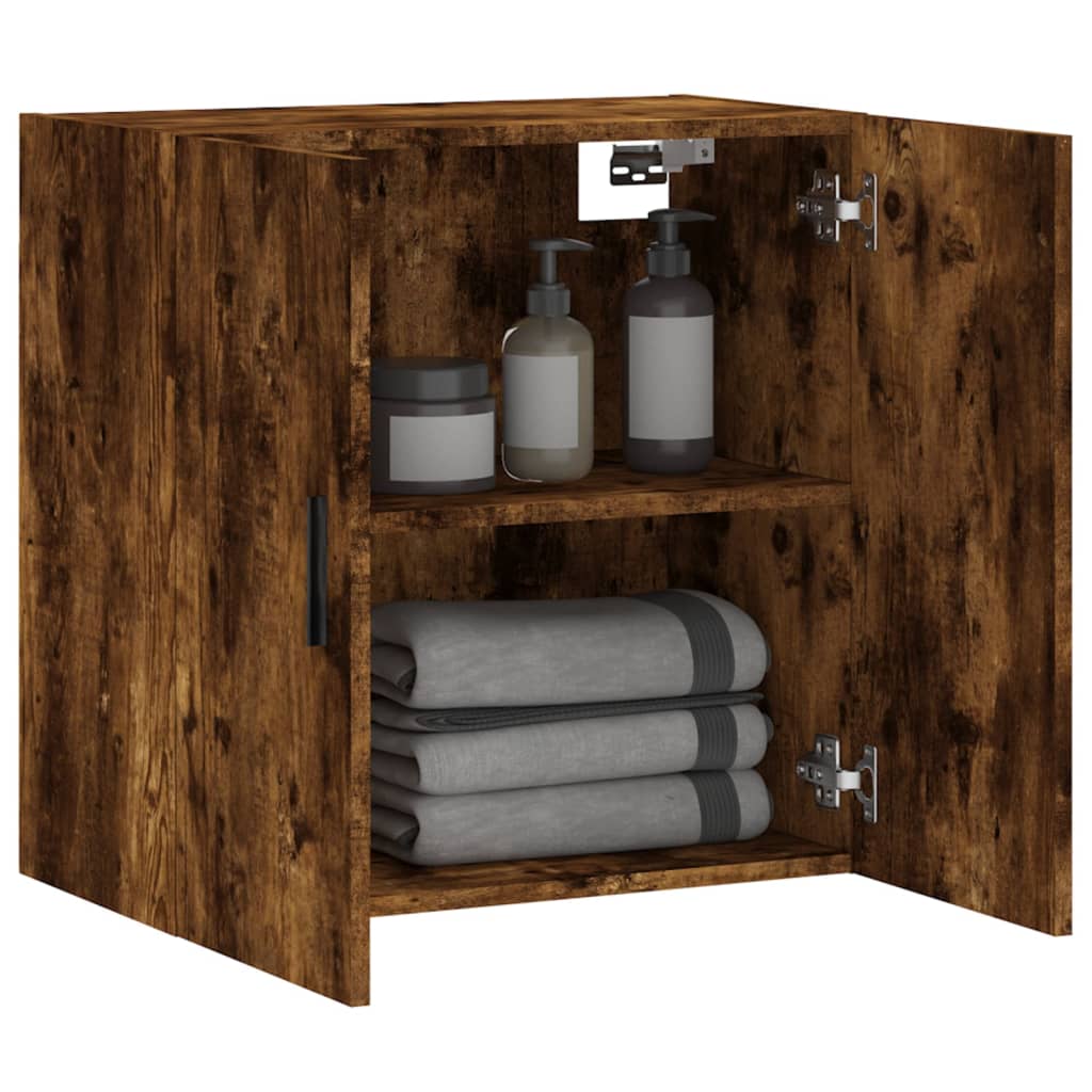 Wandschrank Räuchereiche 60x31x60 cm Holzwerkstoff