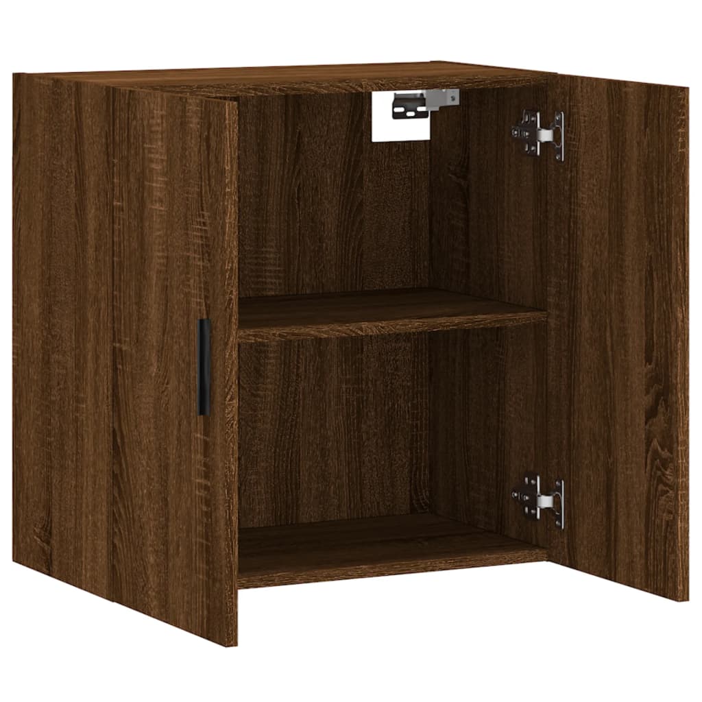 Wandschrank Braun Eichen-Optik 60x31x60 cm Holzwerkstoff