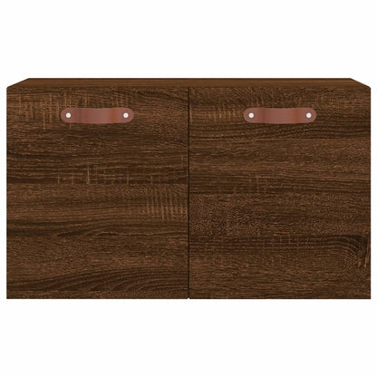 Wandschrank Braun Eichen-Optik 60x36,5x35cm Holzwerkstoff