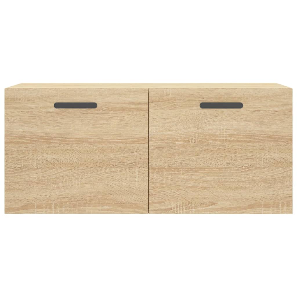 Wandschrank Sonoma-Eiche 80x36,5x35 cm Holzwerkstoff