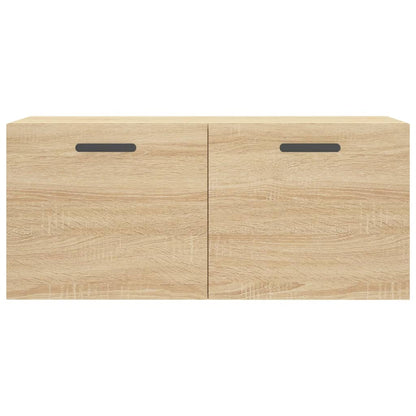 Wandschrank Sonoma-Eiche 80x36,5x35 cm Holzwerkstoff