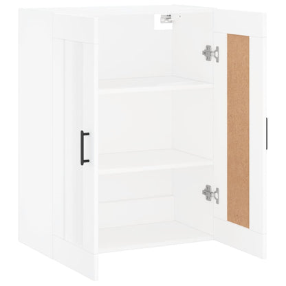 Wandschrank Weiß 69,5x34x90 cm Holzwerkstoff