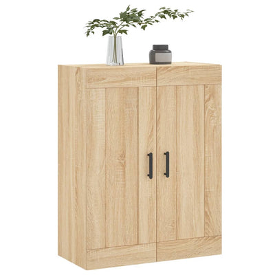 Wandschrank Sonoma-Eiche 69,5x34x90 cm Holzwerkstoff