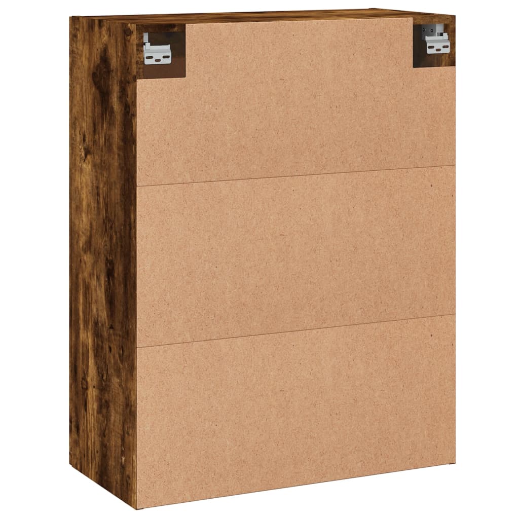 Wandschrank Räuchereiche 69,5x34x90 cm Holzwerkstoff