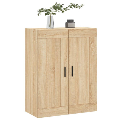 Wandschrank Sonoma-Eiche 69,5x34x90 cm Holzwerkstoff