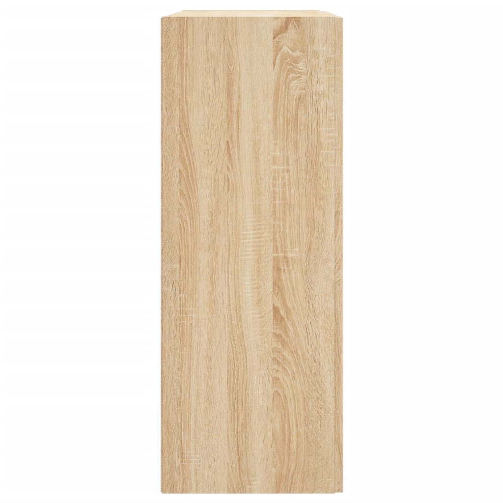 Wandschrank Sonoma-Eiche 69,5x34x90 cm Holzwerkstoff