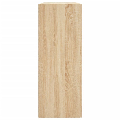 Wandschrank Sonoma-Eiche 69,5x34x90 cm Holzwerkstoff