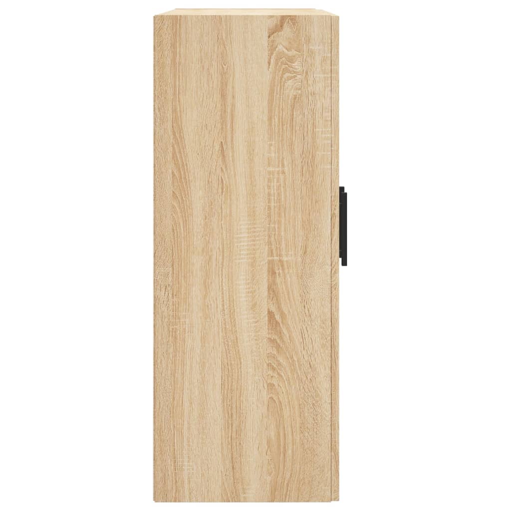 Wandschrank Sonoma-Eiche 69,5x34x90 cm Holzwerkstoff