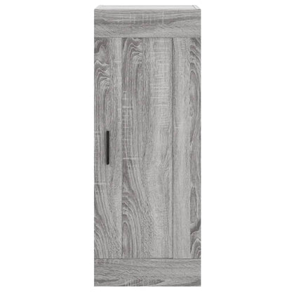 Wandschrank Grau Sonoma 34,5x34x90 cm Holzwerkstoff