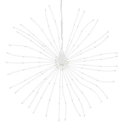 Weihnachtsbeleuchtungen Feuerwerk 2 Stk. 140 LEDs Warmweiß 17cm