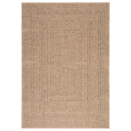 Teppich 120x170 cm Jute-Optik Innen und Außen