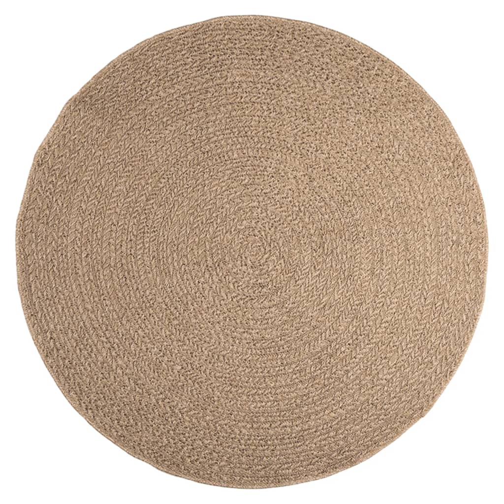 Teppich 160 cm Jute-Optik Innen und Außen