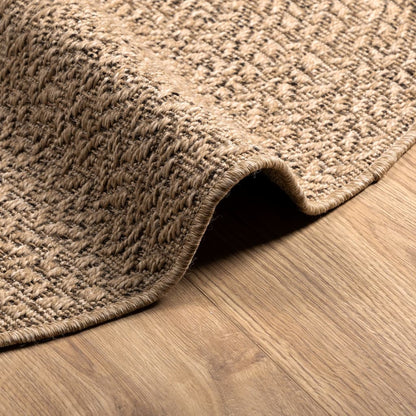 Teppich 160 cm Jute-Optik Innen und Außen