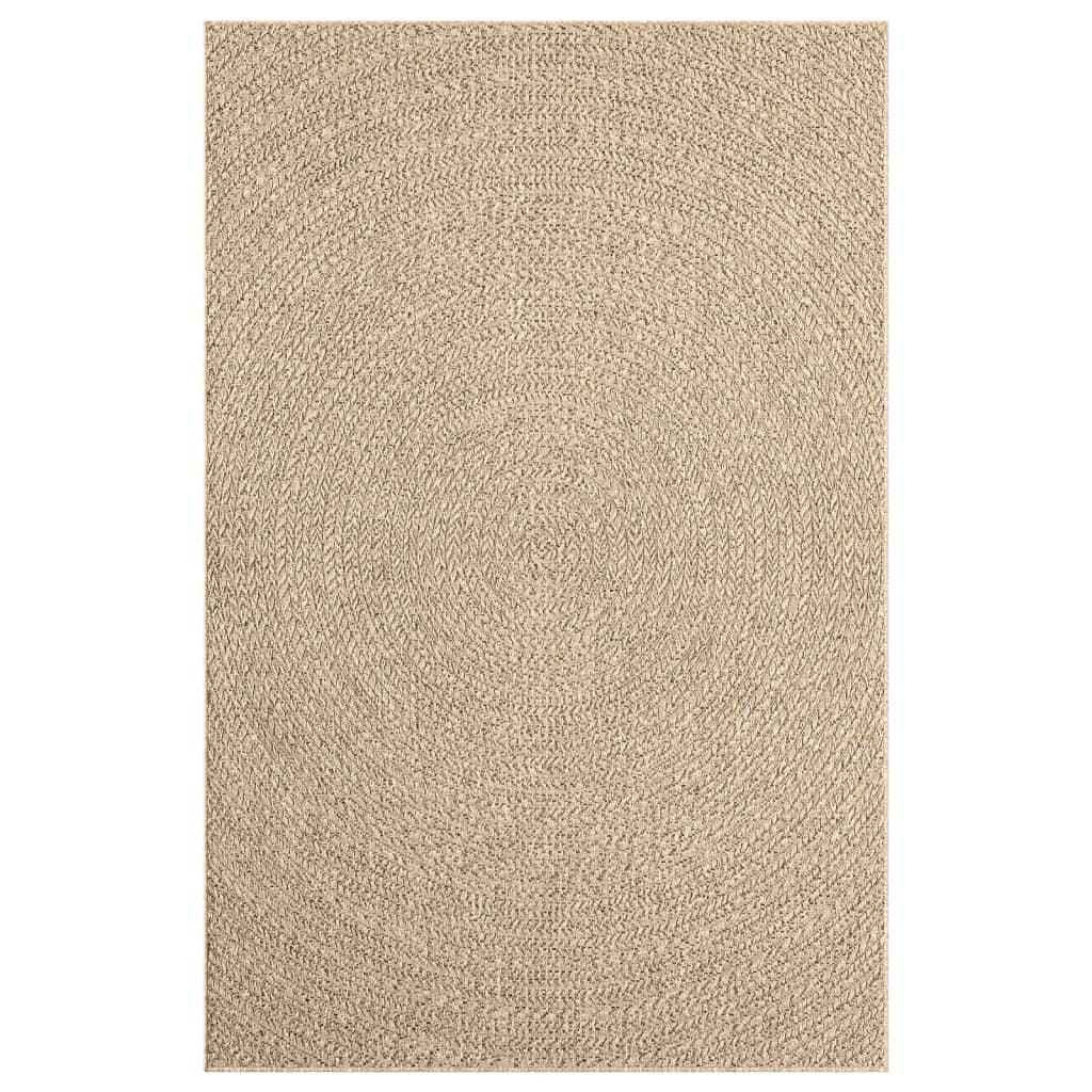 Teppich 160x230 cm Jute-Optik Innen und Außen