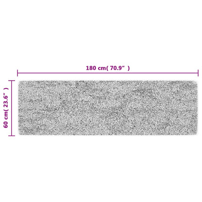 Tappeto da cucina, multicolore, 60x180 cm, lavabile, antiscivolo