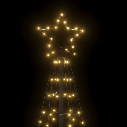 LED-Weihnachtsbaum mit Erdspießen 220 LEDs Warmweiß 180 cm