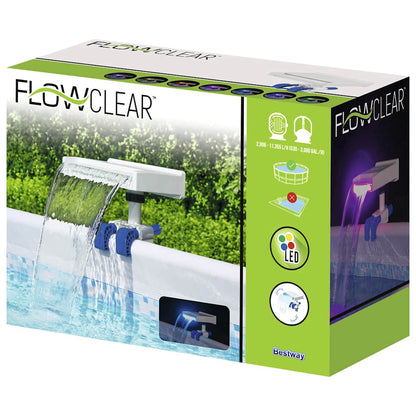 LED-Wasserfall für Pools Flowclear Beruhigend