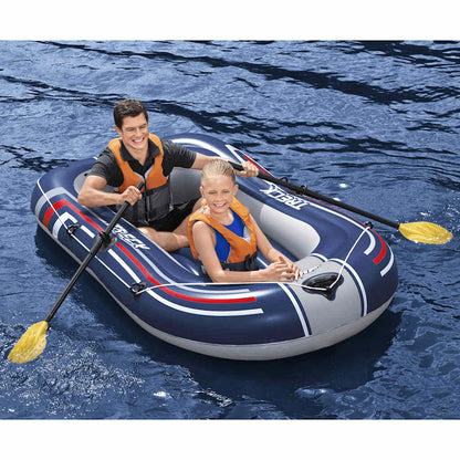 Bestway Hydro-Force Schlauchboot mit Pumpe und Rudern Blau