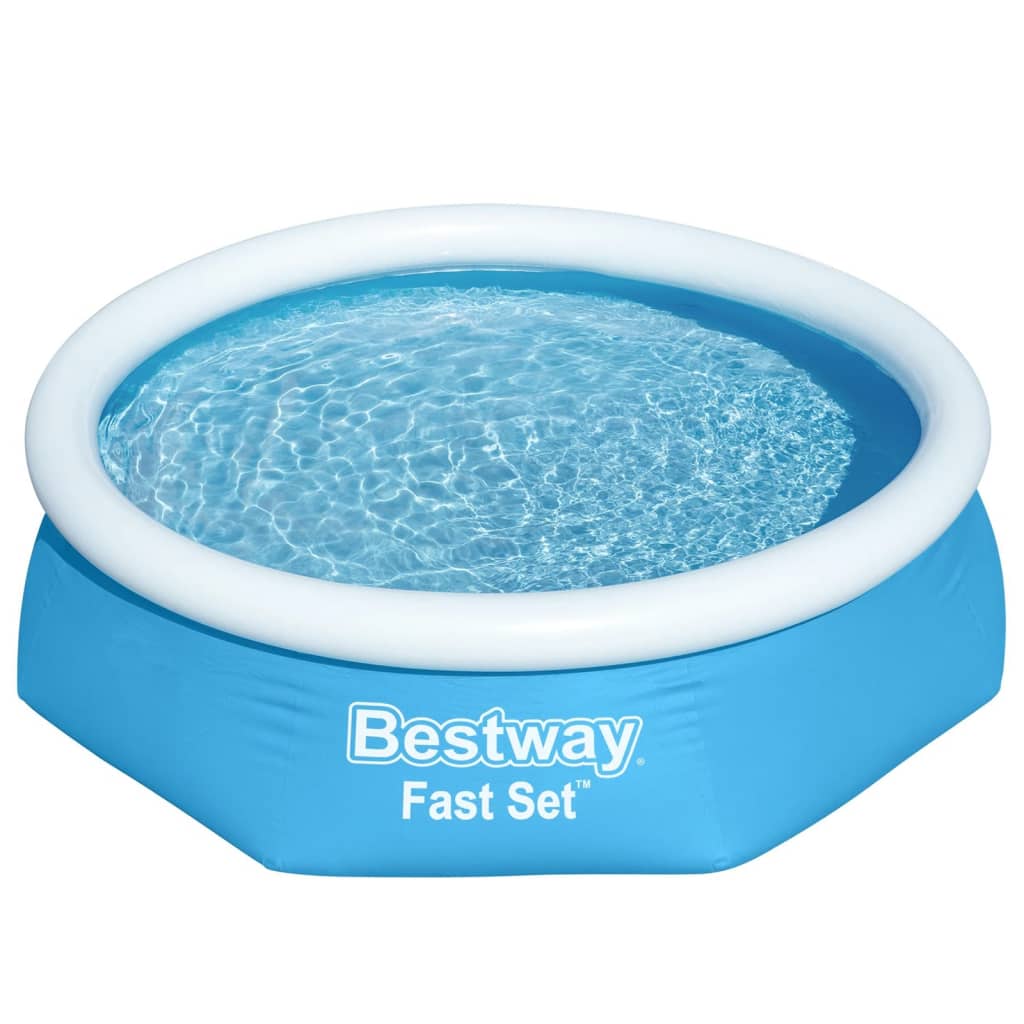 Bestway Swimmingpool Aufblasbar Rund Fast Set 244x66 cm 57265