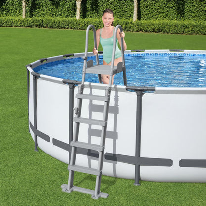 Pool-Sicherheitsleiter mit 4 Stufen Flowclear 132 cm