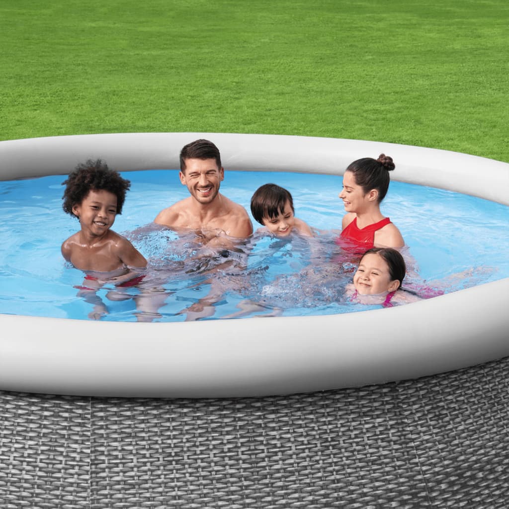 Swimmingpool Set Rund 366x76 cm