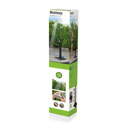 Bestway Gartendusche Solar Flow Schwarz 8 L