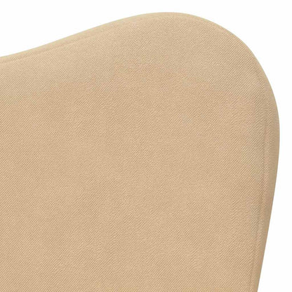 Kindersofa Creme Weicher Plüsch