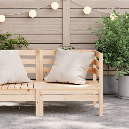 Garten-Ecksofa Massivholz Kiefer