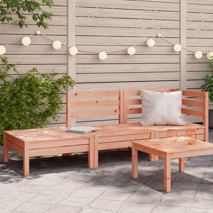 Gartensofa 3-Sitzer Massivholz Douglasie