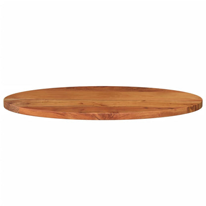 Tischplatte 100x40x3,8 cm Oval Massivholz Akazie