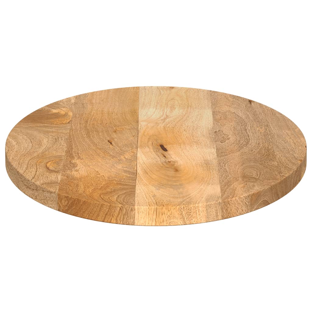 Tischplatte 110x50x2,5 cm Oval Massivholz Mango