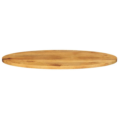 Tischplatte 110x50x3,8 cm Oval Massivholz Mango