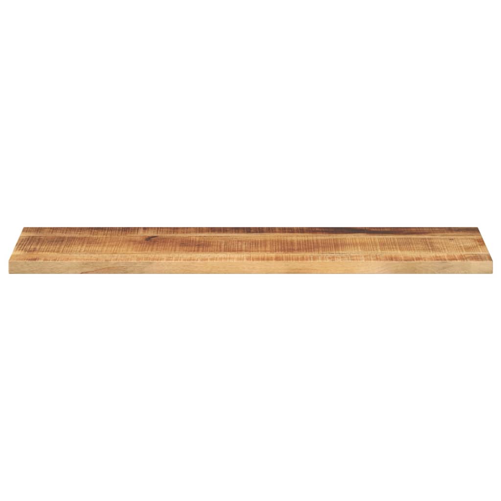 Tischplatte 100x40x3,8 cm Rechteckig Raues Massivholz Mango