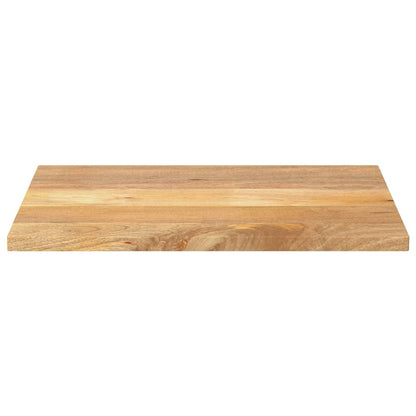 Tischplatte 80x70x2,5 cm Rechteckig Massivholz Mango