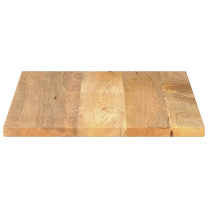 Tischplatte 80x70x2,5 cm Rechteckig Massivholz Mango