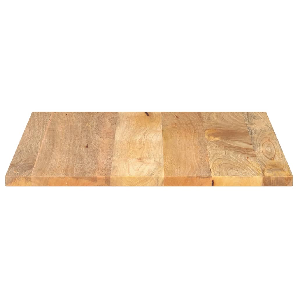 Tischplatte 80x80x2,5 cm Quadratisch Massivholz Mango