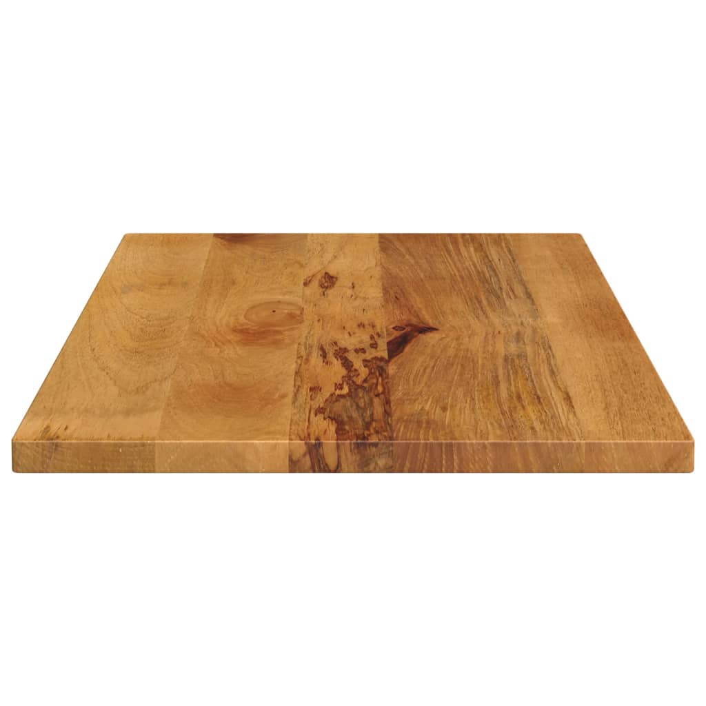 Tischplatte 80x70x2,5 cm Rechteckig Massivholz Mango