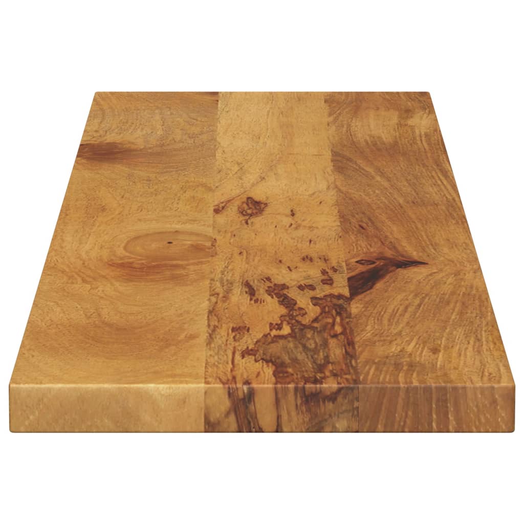 Tischplatte 100x30x3,8 cm Rechteckig Massivholz Mango