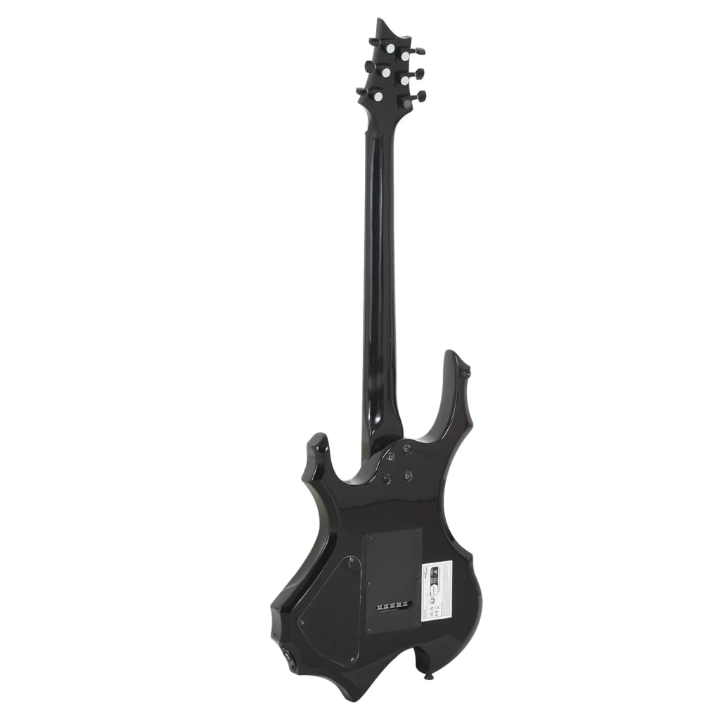 Chitarra elettrica per principianti con borsa, nera, misura 4/4, 39"