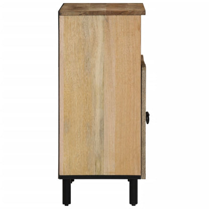 Beistellschrank 60x33x75 cm Massivholz Mango