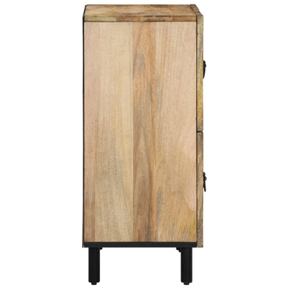 Beistellschrank 60x33x75 cm Massivholz Mango