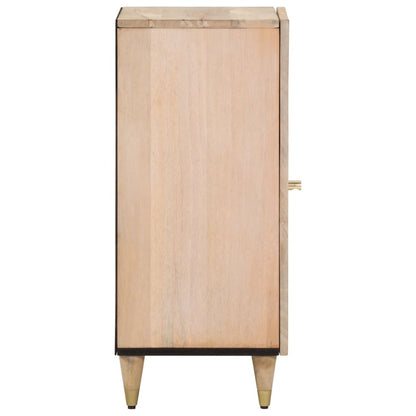 Beistellschrank 40x33x75 cm Massivholz Mango