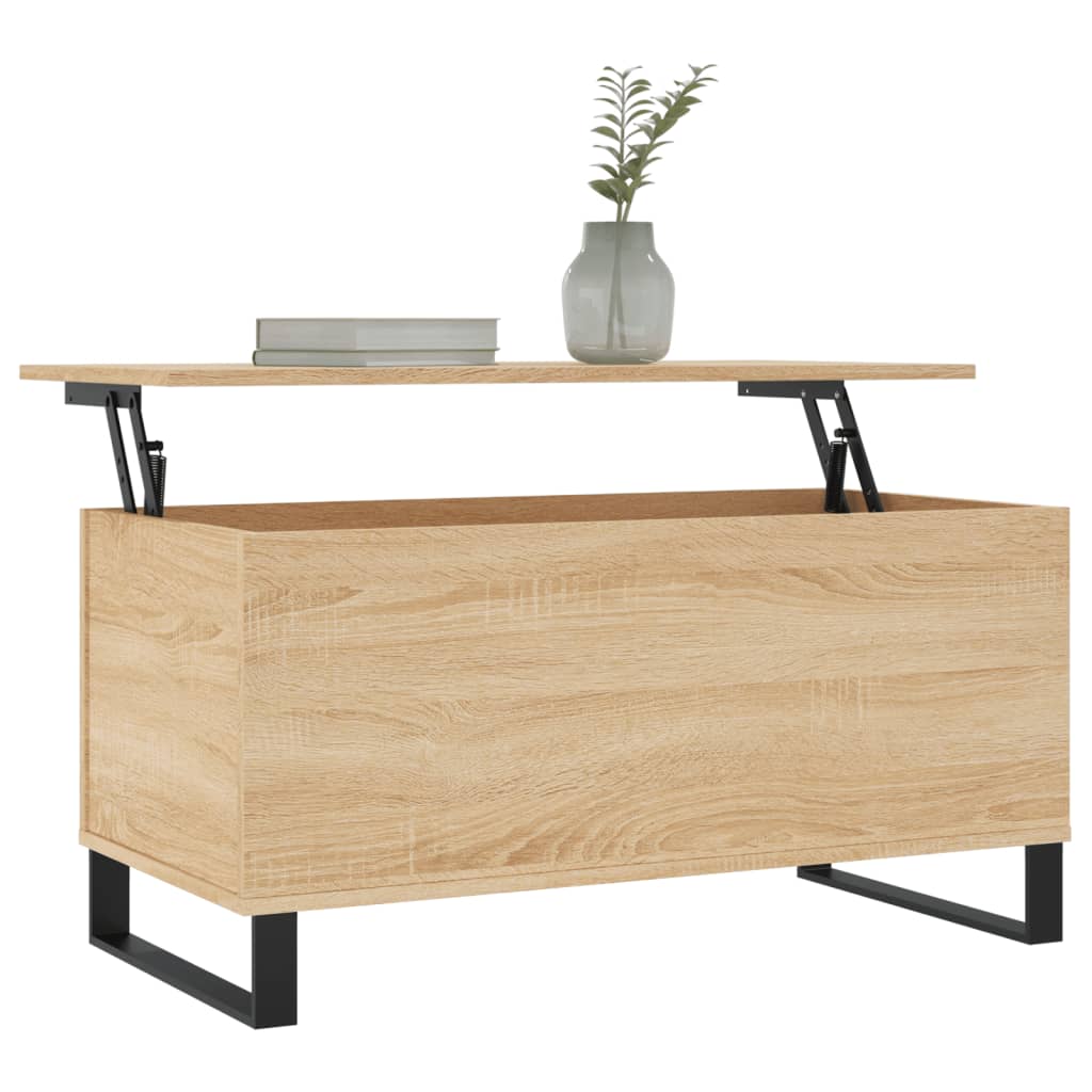 Couchtisch Sonoma-Eiche 90x44,5x45 cm Holzwerkstoff